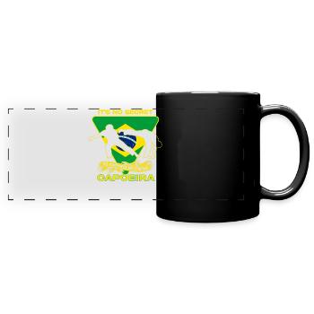 It's No Secret I'd Rather Be Doing Capoeira - Full Colour Panoramic Mug - black - Front