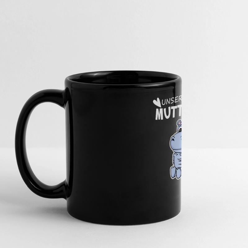 Muttertag - erster Muttertag Geschenk Panorama-Tasse farbig