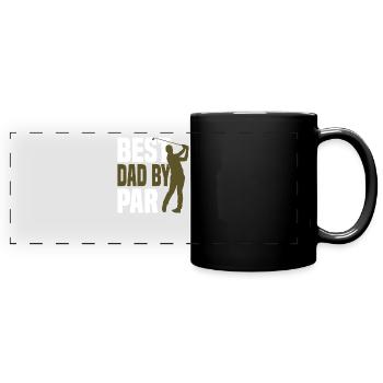 Golf Balle de Golf Balise Balles Sport - Mug panoramique uni - noir - Devant