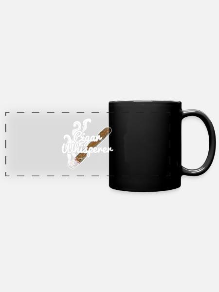 Zigarren Zigarren - Panorama-Tasse farbig - Schwarz