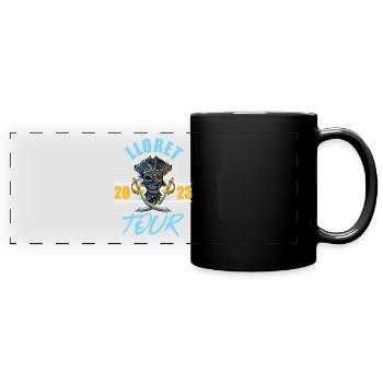 Lloret De Mar 2023 Squelette - Mug panoramique uni - noir - Devant