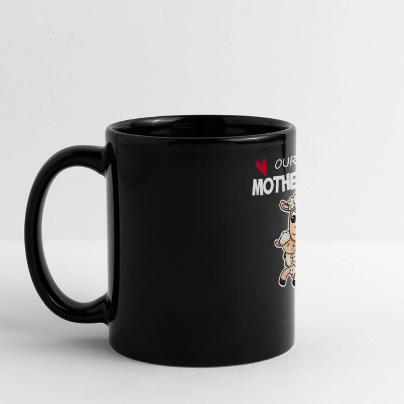 Muttertag - erster Muttertag Geschenk Panorama-Tasse farbig
