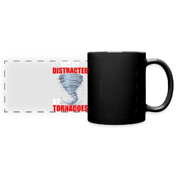 Meteorologist Meteorologists Meteorology - Full Colour Panoramic Mug - black - Front