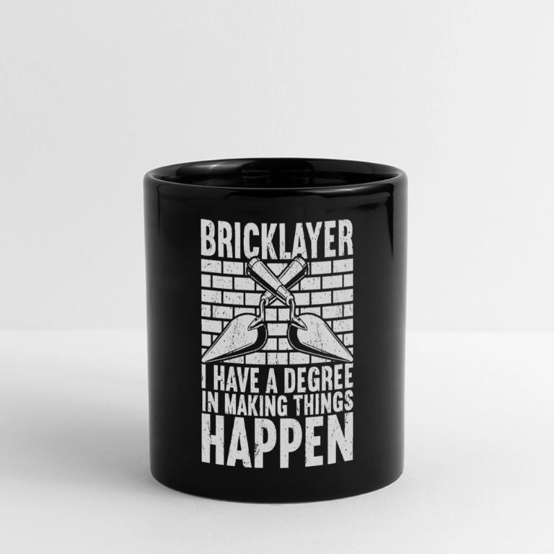 Bricklayer Brick Layer Brickmason Mason Full Colour Panoramic Mug