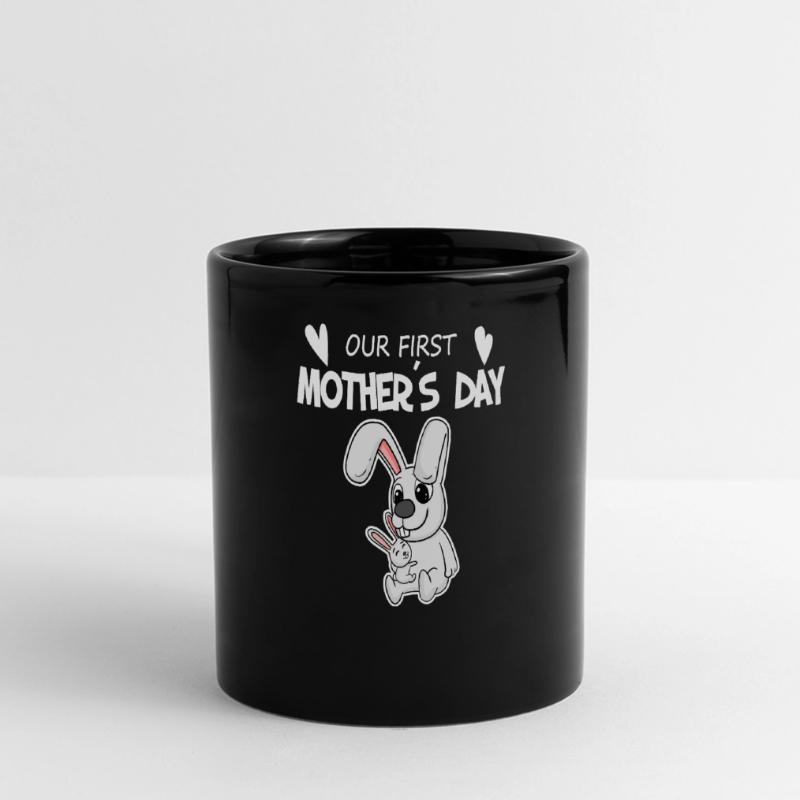 Muttertag - erster Muttertag Geschenk Panorama-Tasse farbig
