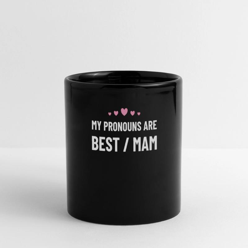 Beste Mutter, Mutter, Muttertag, Mama Geschenkidee Panorama-Tasse farbig