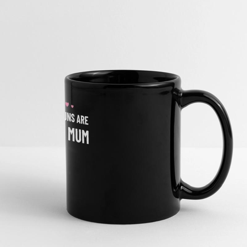 Beste Mutter, Mutter, Muttertag, Mama Geschenkidee Panorama-Tasse farbig