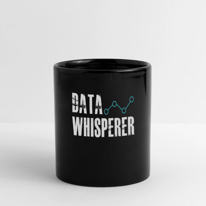 Data Whisperer Science Analyst Software Engineer Full Colour Panoramic Mug