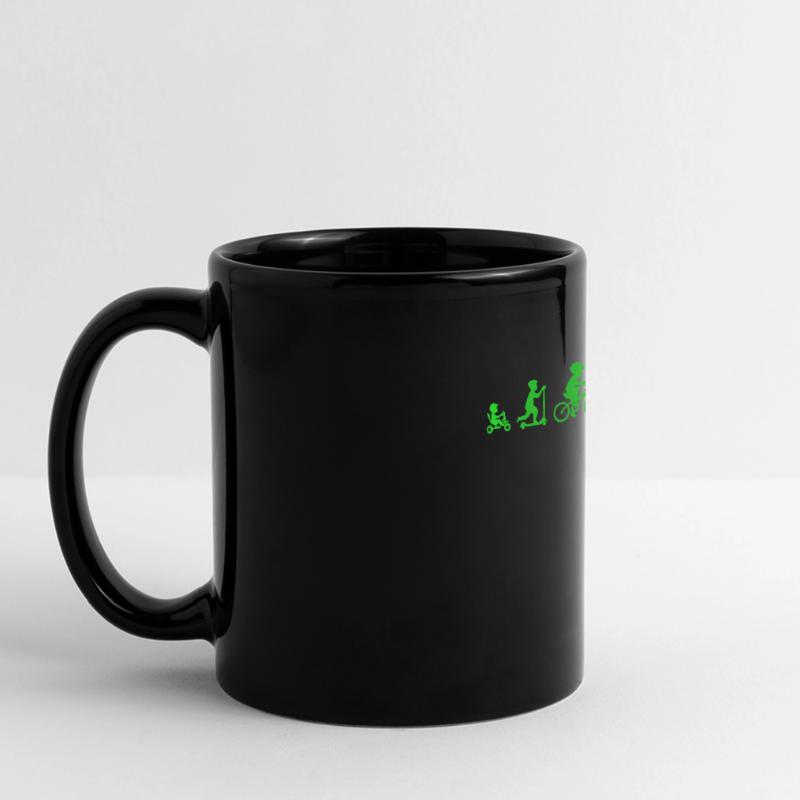 Evolution Simsonfahrer S50 S51 Simme cyclomoteur Mug panoramique uni