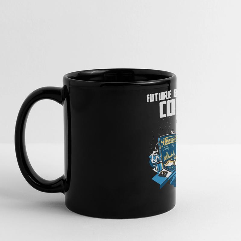 Future billionaire coder Full Colour Panoramic Mug