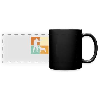 Hunt - Full Colour Panoramic Mug - black - Front