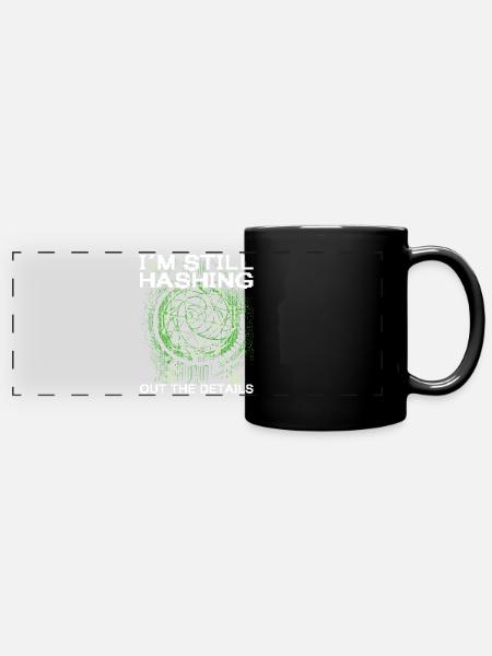 Ethischer Hacking -Analyst Ethische - Panorama-Tasse farbig - Schwarz
