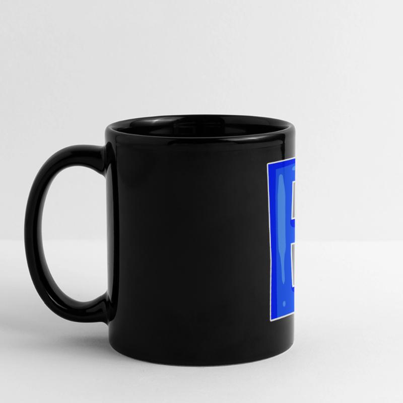Point E - Initial point E Full Colour Panoramic Mug