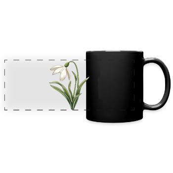 Easter Eostre Pagan Spring - Full Colour Panoramic Mug - black - Front
