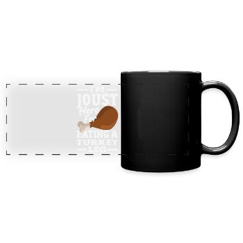 Medieval Sword Festival - Full Colour Panoramic Mug - black - Front