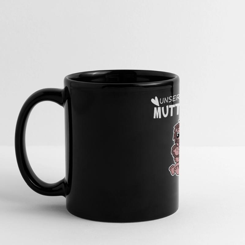 Muttertag - erster Muttertag Geschenk Panorama-Tasse farbig