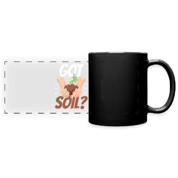 Dear Soil Science Agricultural Scientist - Full Colour Panoramic Mug - black - Front