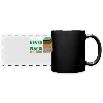 Dear Soil Science Agricultural Scientist - Full Colour Panoramic Mug - black - Front