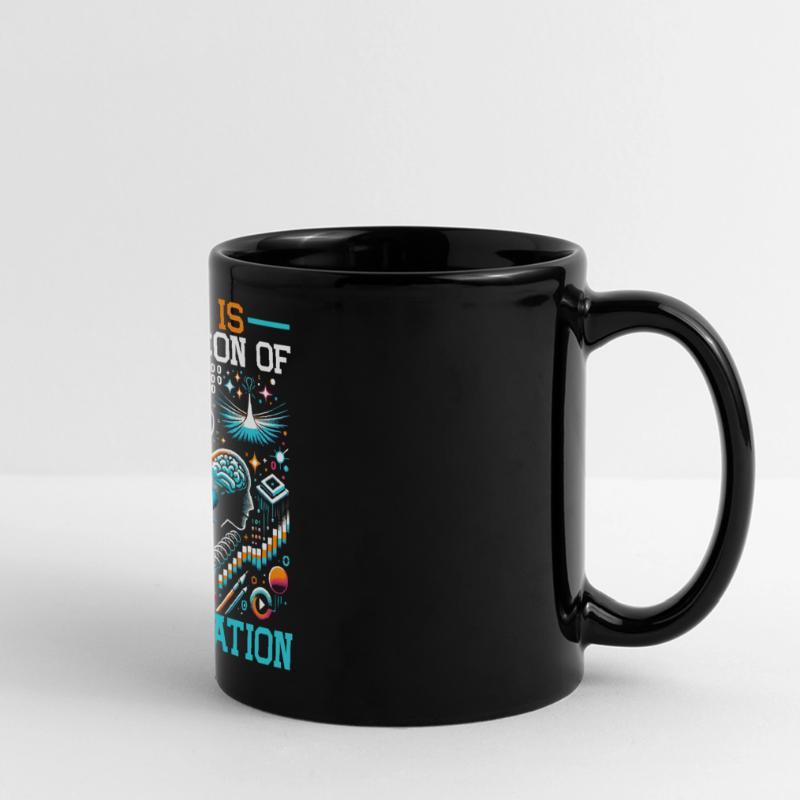 Data Science, Data Analysis, Machine Learning, Data Full Colour Panoramic Mug