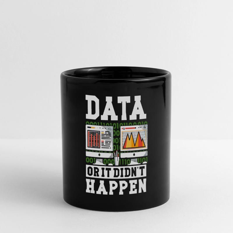 Daten Oder Es Passierte Nicht Big Data Panorama-Tasse farbig