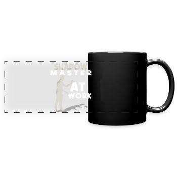 Handschattenpuppenspiel Puppen - Panorama-Tasse farbig - Schwarz - Vorne