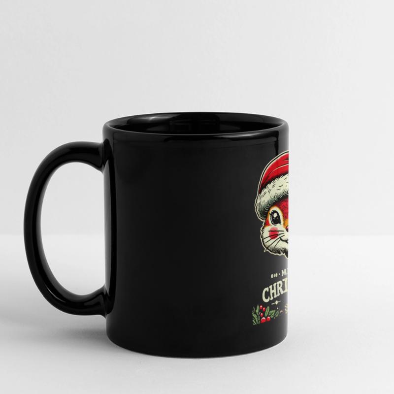 Merry Christmas Nutcracker Squirrel Full Colour Panoramic Mug