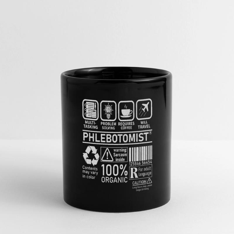 Phlebotomist multi tasking problem solving Full Colour Panoramic Mug