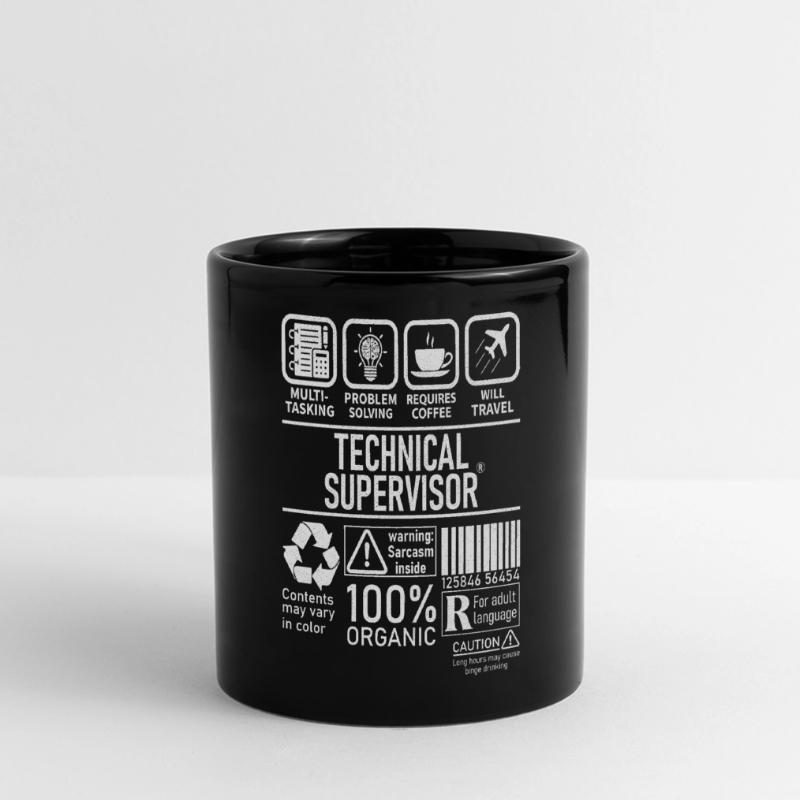 Technical Supervisor multi tasking problem solving Panorama-Tasse farbig