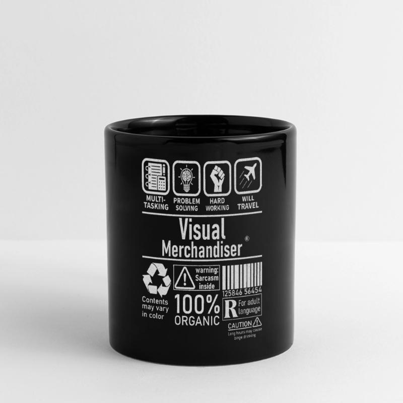 Visual Merchandiser multi tasking problem solving Panorama-Tasse farbig