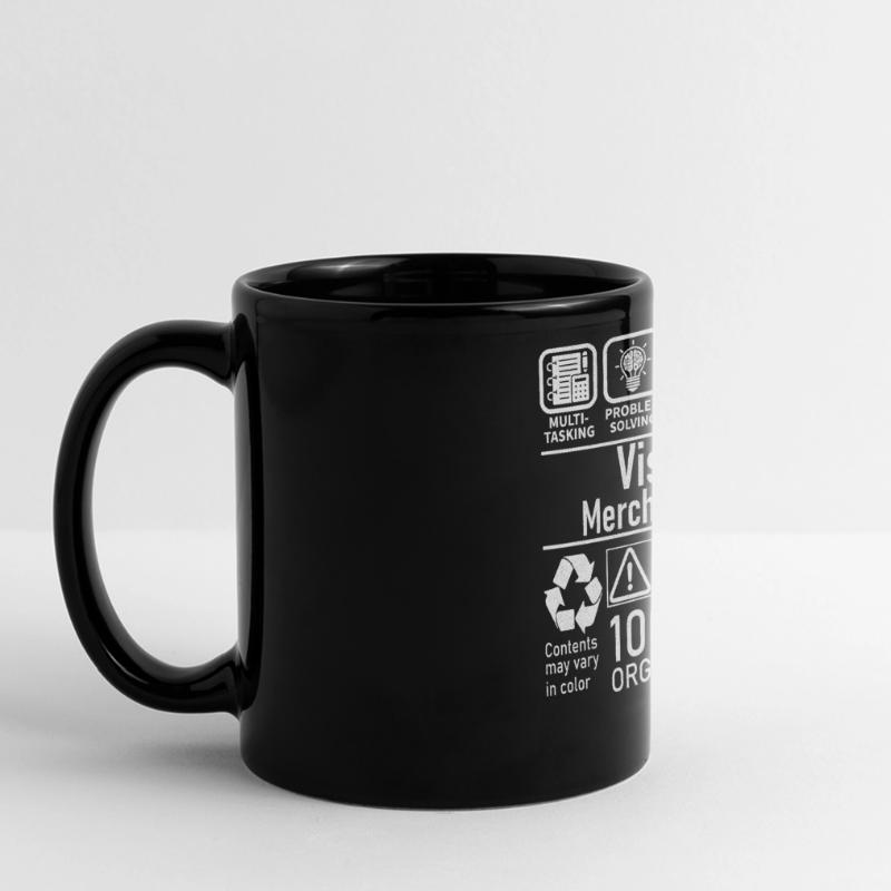 Visual Merchandiser multi tasking problem solving Panorama-Tasse farbig