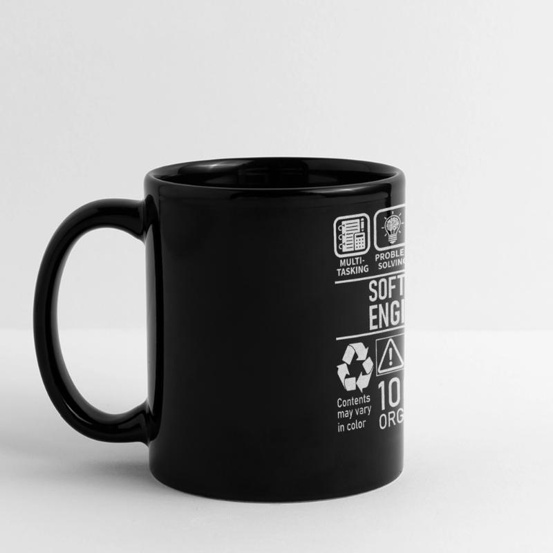 Software Engineer multi tasking problem solving Panorama-Tasse farbig