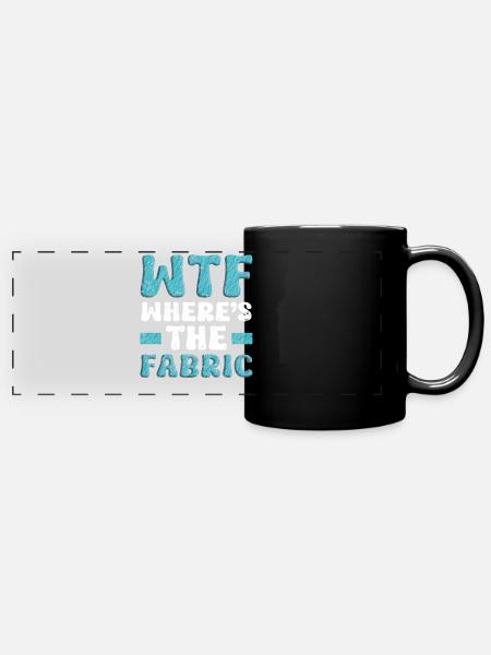 Restauratorin Polstermöbel - Panorama-Tasse farbig - Schwarz