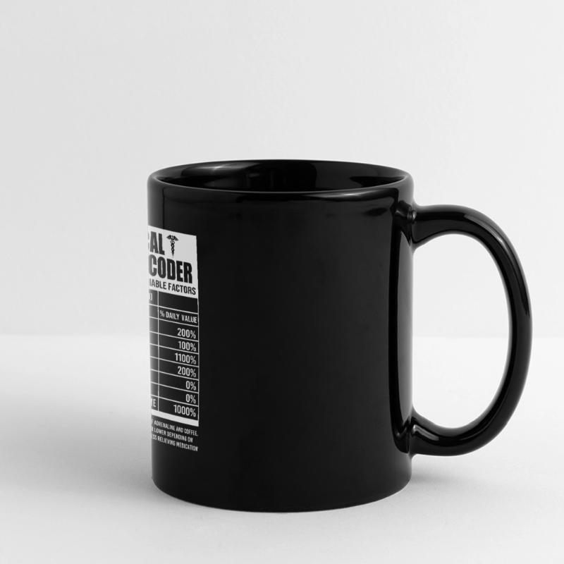 Medizin Programmierer Medizinischer Coder Panorama-Tasse farbig