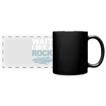 Geology Archaeology - Full Colour Panoramic Mug - black - Front