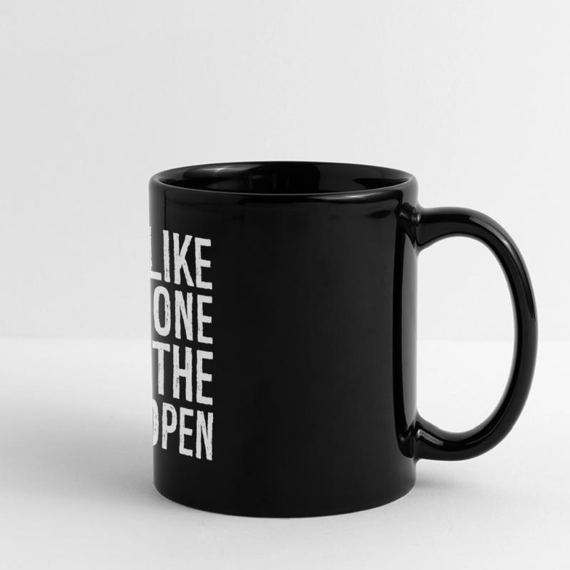 live like someone left the gate open Full Colour Panoramic Mug
