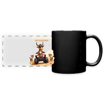 Deserts - Taurus - Full Colour Panoramic Mug - black - Front