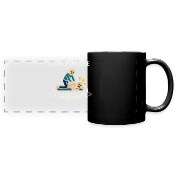 Physiotherapy I don't torture I treat - Full Colour Panoramic Mug - black - Front