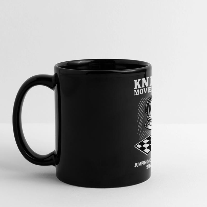 Ritter only jumps over problems Full Colour Panoramic Mug