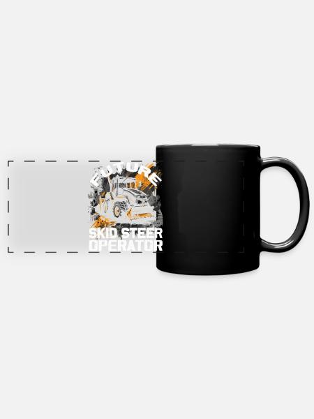 Liebhaber von Kompaktladern - Panorama-Tasse farbig - Schwarz