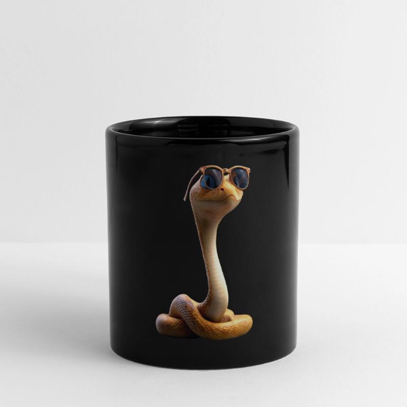 serpent, python, cobra, serpent à sonnettes, serpents Mug panoramique uni