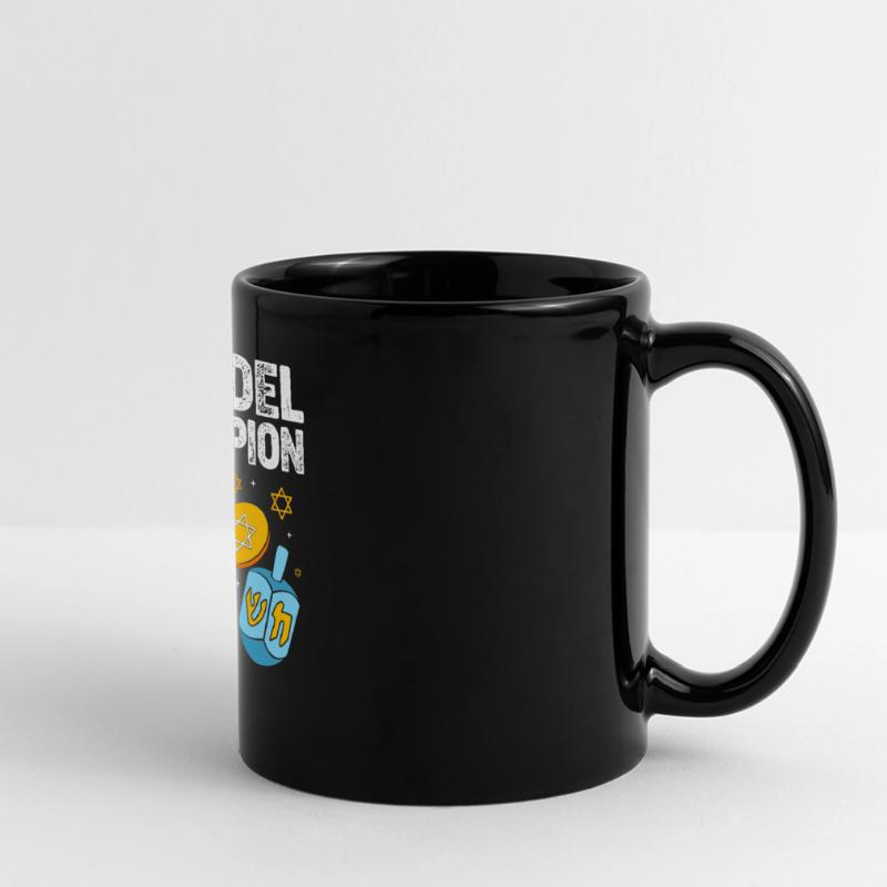Hanoukka Hanoukka Hanoukka Mug panoramique uni