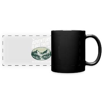 Adventure Is Out There Serial Killers - Panorama-Tasse farbig - Schwarz - Vorne