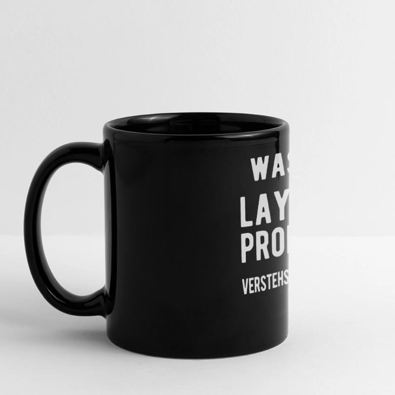 Informatik Admin Entwickler Informatiker Coder Panorama-Tasse farbig