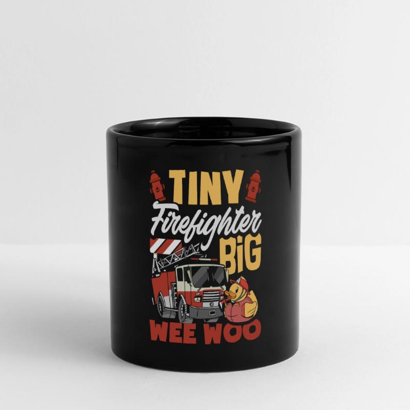 Wee Woo Squad Fire Tiny Firefighter Full Colour Panoramic Mug