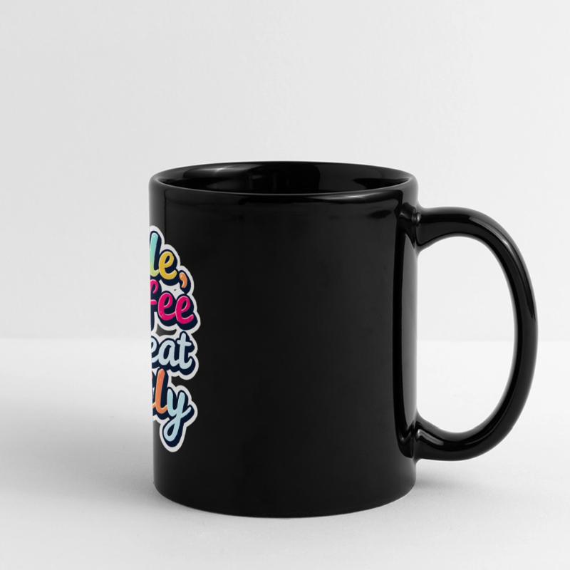 Code Sleep Debug Repeat Programmer Shirt Full Colour Panoramic Mug