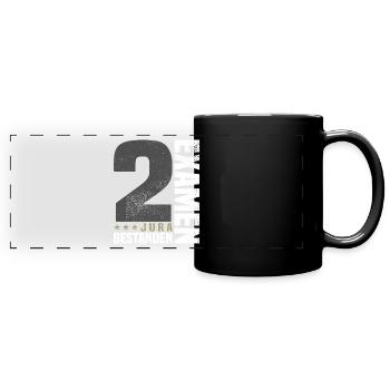 Congratulations 2nd Exam Law - Full Colour Panoramic Mug - black - Front
