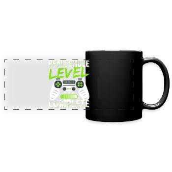 Secondary school graduation 2026 Secondary school graduation Boy - Full Colour Panoramic Mug - black - Front