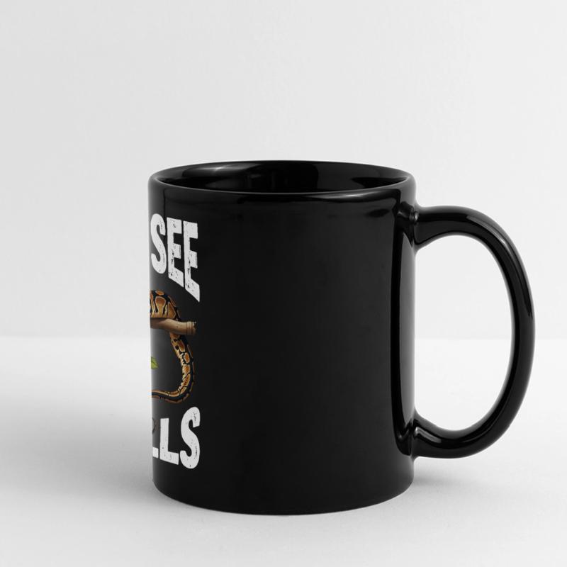 Python roi Serpents Amateurs de terrarium Python Mug panoramique uni