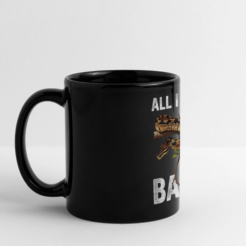 Python roi Serpents Amateurs de terrarium Python Mug panoramique uni