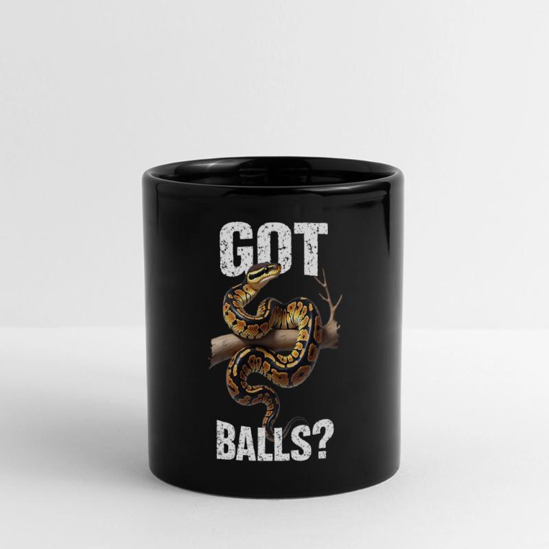 Python roi Serpents Amateurs de terrarium Python Mug panoramique uni